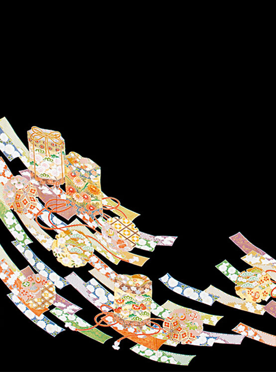 貝桶に短冊