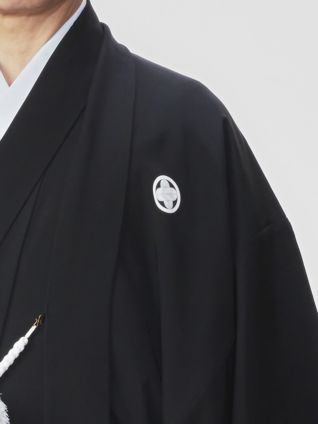 黒羽二重五つ紋付袴