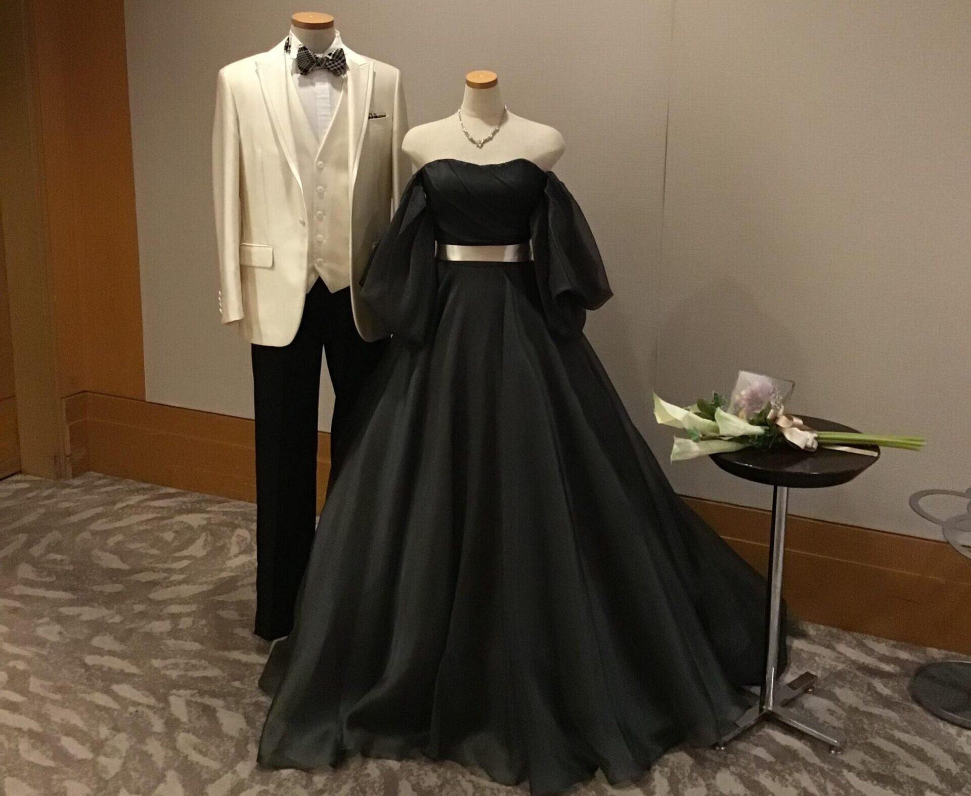 横浜ベイホテル東急衣裳室より展示衣裳のご紹介